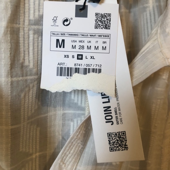 ZARA embroidered tunic style dress - Picture 6 of 8